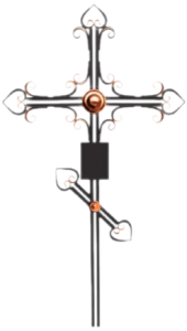 Металлический крест "Орнамент 6"